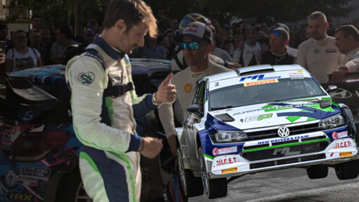 41° Rally Città di Bassano, il Biellese Corrado Pinzano si aggiudica la 2° posizione.