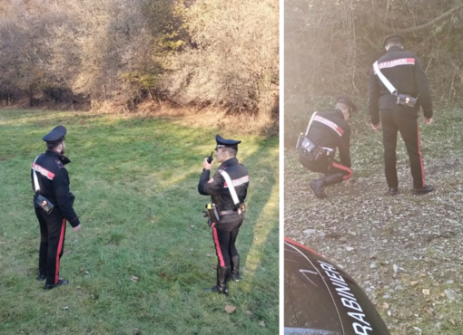 Spaccio nei boschi, i Carabinieri colpiscono ancora: denunciati due acquirenti.