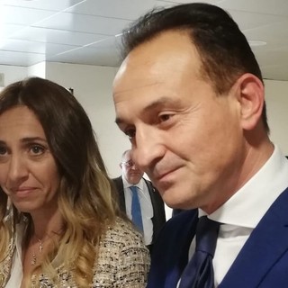 Elena Chiorino e Alberto Cirio, assessore e presidente della Regione Piemonte