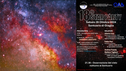 Sotto un cielo trapuntato di stelle: al Santuario di Graglia il 18° Star Party.