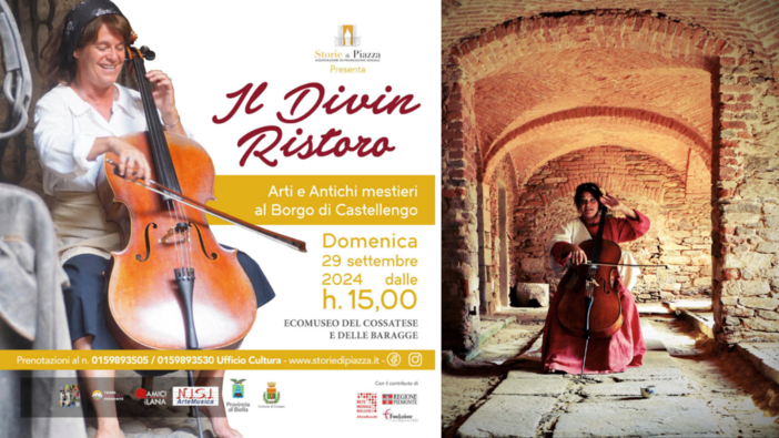 A Cossato DiVin Ristoro: l’incontro fra storia del vino, arte, musica e tradizioni.