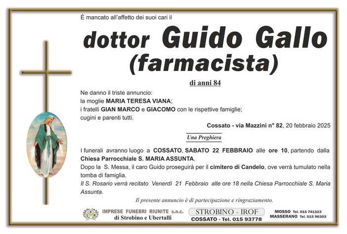 dottor Guido Gallo (farmacista)