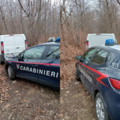 Amianto abbandonato nel bosco, a Zubiena e a Magnano