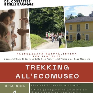 Trekking all'Ecomuseo del Cossatese e delle Baragge: un evento per famiglie il 1° settembre.