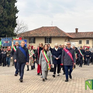 Salussola ricorda l'eccidio: 80 anni dopo l'intero Biellese commemora la tragedia - Servizio di Maria Camilla Toffetti.