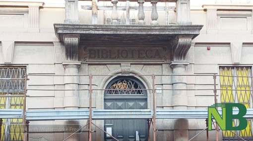 L'ex biblioteca di Biella rinasce per ospitare uffici comunali. A giorni apre il cantiere, foto Mattia Baù per newsbiella.it