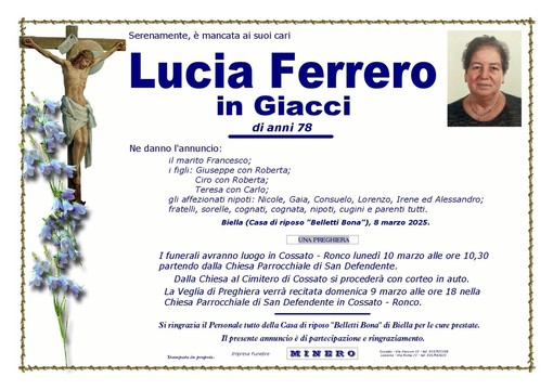 Lucia Ferrero in Giacci