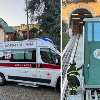 Si arresta improvvisamente la funicolare di Biella: dieci persone bloccate all’interno - Foto di Davide Finatti per newsbiella.it