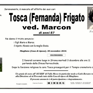 Tosca (Fernanda) Frigato Ved. Marcon