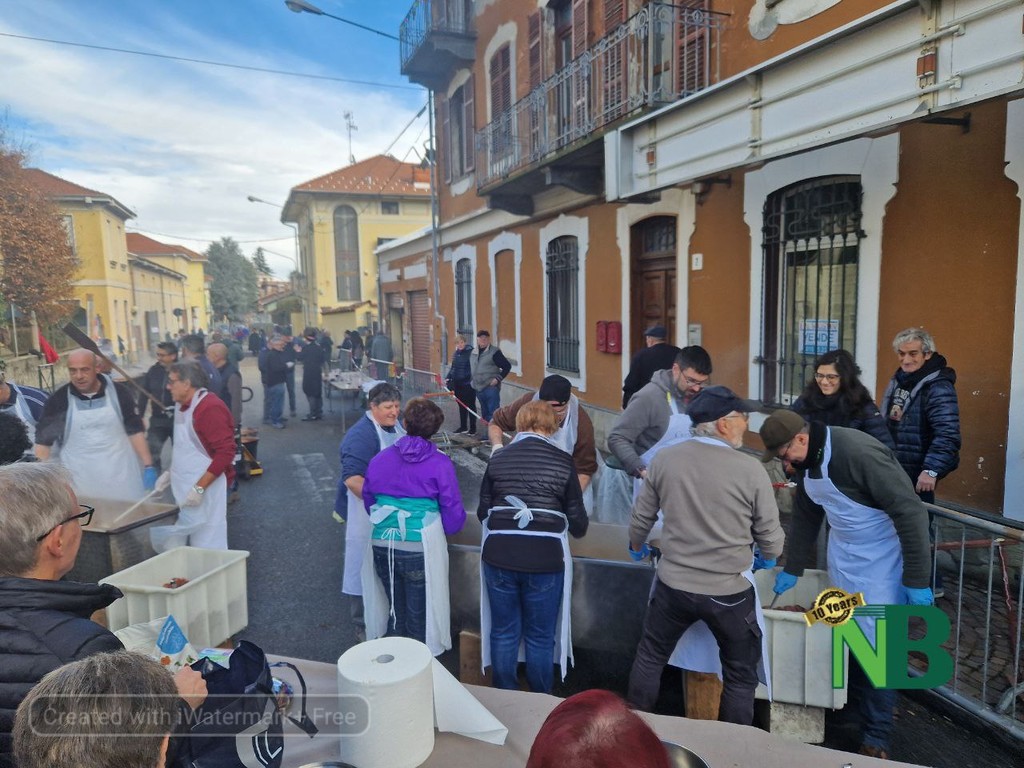 85 paioli sul fuoco, in tanti a Chiavazza per la Fagiolata e il Carnevale  dei Bambini FOTO e VIDEO 