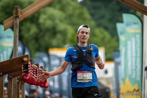 Europeo Trail Running: Il biellese Francesco Nicola secondo degli Azzurri all'arrivo