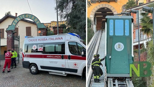 Si arresta improvvisamente la funicolare di Biella: dieci persone bloccate all’interno.