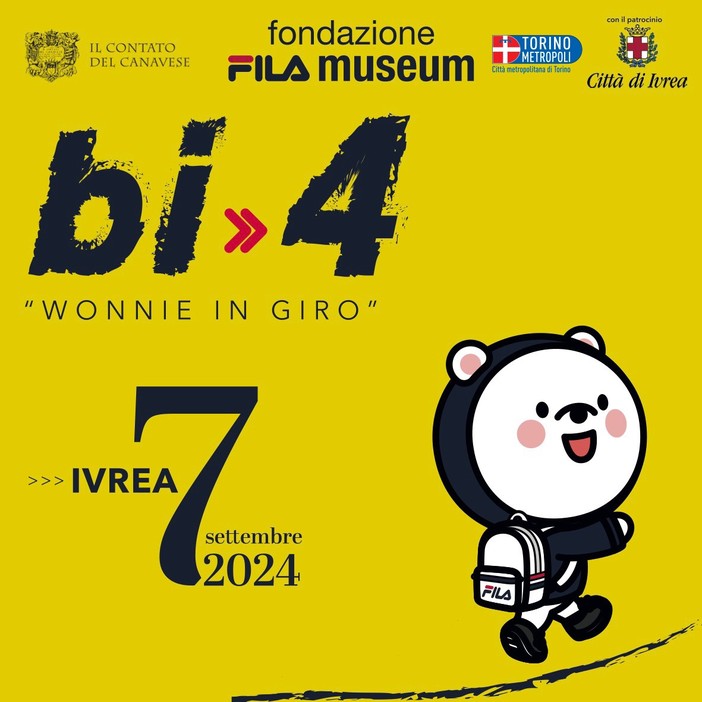 Wonnie in Giro di Fondazione FILA Museum conquista Ivrea: prossimo appuntamento a Biella nel 2025