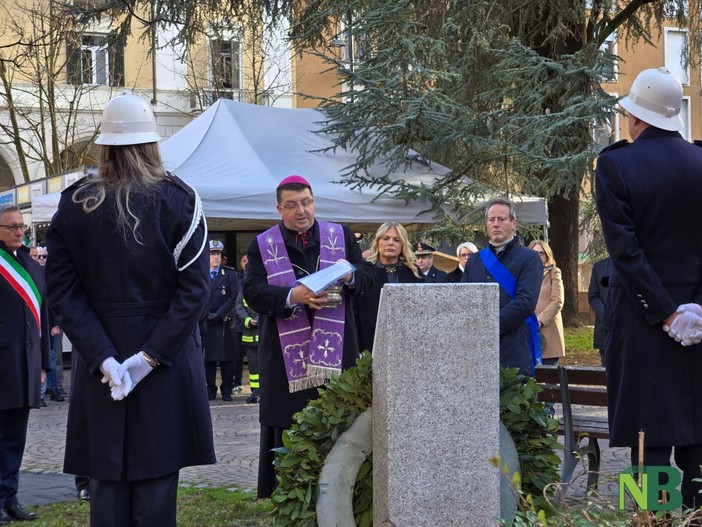 Biella ricorda le vittime delle foibe: cerimonia solenne ai Giardini Zumaglini.