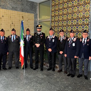 Il Colonnello Marco Giacometti in visita al Direttivo dell’Associazione Nazionale Carabinieri Biella