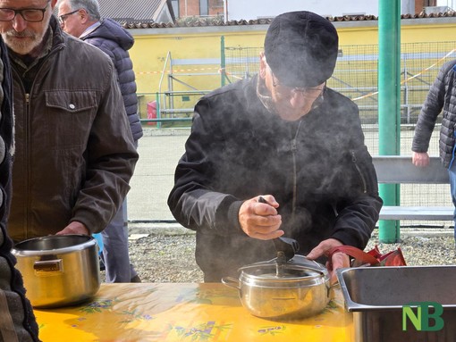 A Gaglianico sono stati preparati 14 pentoloni di fagiolata FOTO e VIDEO Giacomo Chiarini