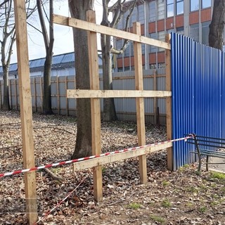 Biella, i Giardini del Rione Thes pronti a rinascere, foto Mattia Baù per newsbiella.it