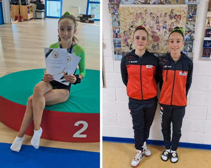 Ginnastica artistica: Martina Ettolli e Veronica Pastorato a Torino per la seconda prova del Campionato Gold.