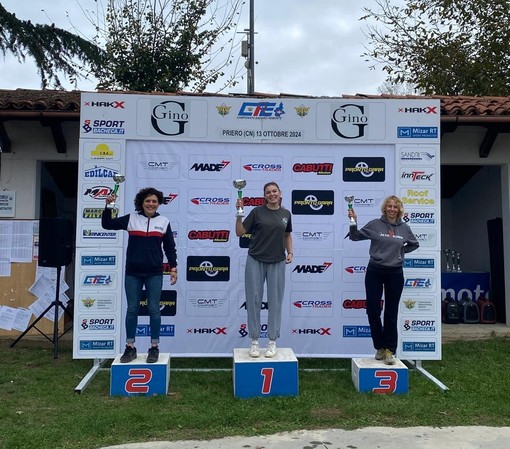 La biellese Elisa Givonetti, campionessa regionale di Enduro