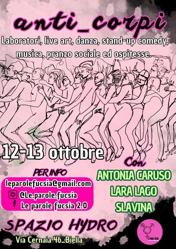 Nel fine settimana a Biella la festa delle Parole Fucsia