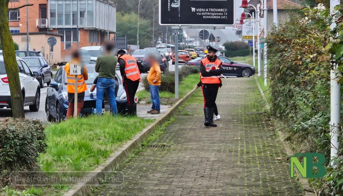 Masserano, tamponamento tra due auto FOTO di Mauro Benedetti per newsbiella.it