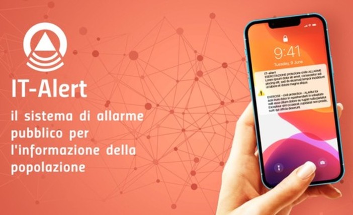 IT-ALERT: IL 14 SETTEMBRE IN PIEMONTE IL TEST DEL NUOVO SISTEMA DI ALLARME PUBBLICO