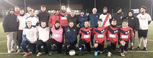 Nell’immagini, “Su Nuraghe Calcio Biella” e “Paris Saint Gennar.