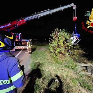 Incidente stradale in tangenziale ovest, intervengono i Vigili del fuoco