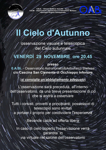 Osservazione del Cielo: Seconda Serata del Corso di Astronomia dell'Uba