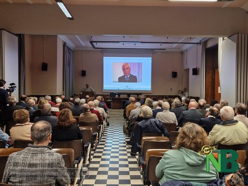 All'Itis, anche le parole del Ministro Valditara per l'intitolazione dell'aula magna al preside Rigola, FOTO e VIDEO