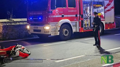 Vigliano, motociclista 17enne in ospedale con ferite da codice rosso FOTO Mauro Benedetti