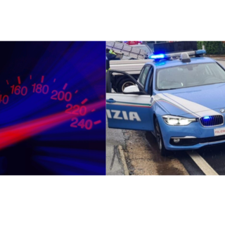 Ai 250 km/h al centro di Valdengo inseguiti dalla Polizia