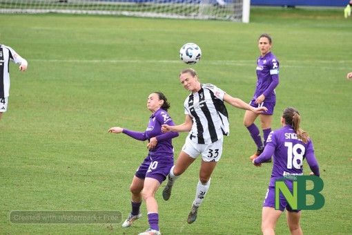 Calcio: Juventus Woman, seconda sconfitta stagionale in campionato per le bianconere - Foto E. Eletto per newsbiella.it