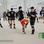 Biella, un seminario di Muay Thai con la campionessa bulgara Teodora Kirilova FOTO di Lobefaro per newsbiella.it