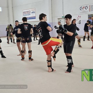 Biella, un seminario di Muay Thai con la campionessa bulgara Teodora Kirilova FOTO di Angela Lobefaro per newsbiella.it