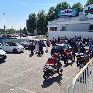 In corteo in moto in ricordo di Kevin