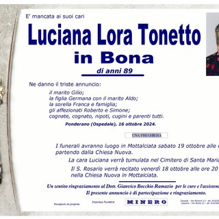 Luciana Lora Tonetto, in Bona