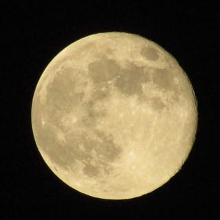 La luna vista da Candelo FOTO Zinga Power