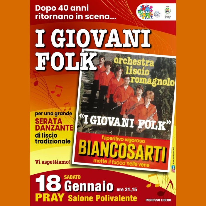 Dopo 40 anni &quot;I Giovani Folk&quot; tornano sul palco