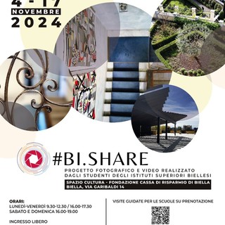 Mostra fotografica “#BI.SHARE”: i giovani biellesi raccontano gli immobili della Fondazione.