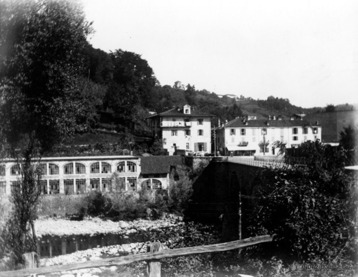 Foto d’archivio: “Quando il tessile era il fulcro del Biellese” - Copyright Fondazione Sella 2024.