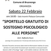 Uno  sportello gratuito di sostegno psicologico a Brusnengo