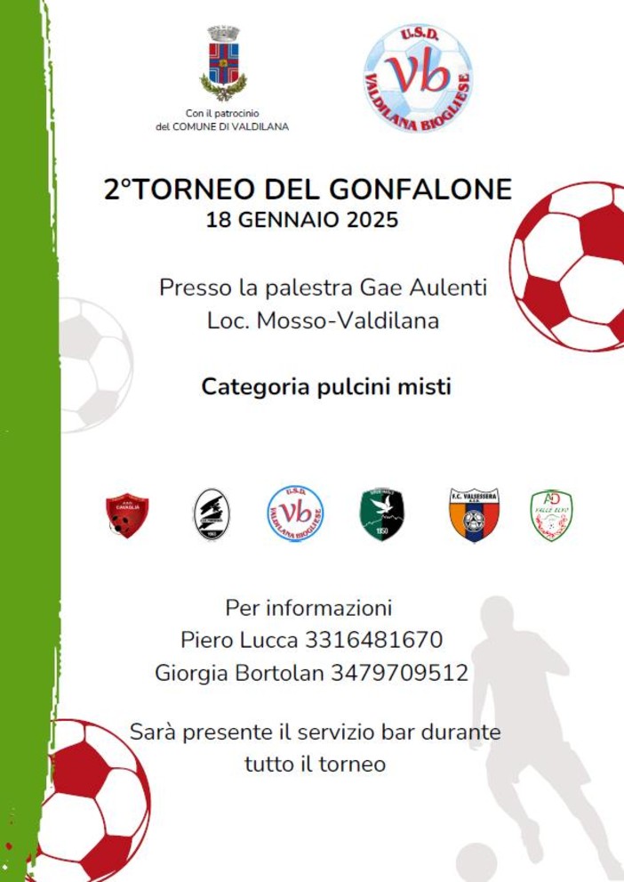 La locandina del Trofeo del Gonfalone