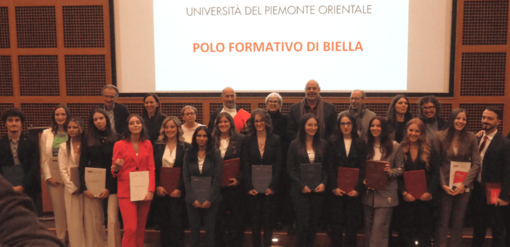 Proclamati 24 nuovi infermieri: il Polo biellese celebra i laureati.