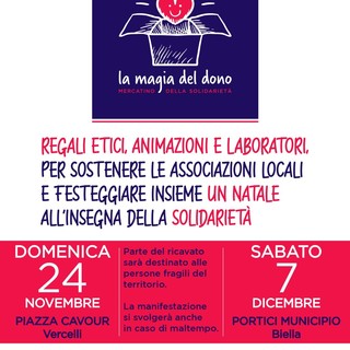 La Magia del Dono 2024 torna a Biella