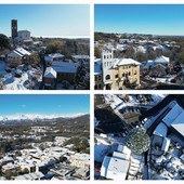 Appassionati di droni, mandateci le vostre immagini dall’alto dei paesaggi innevati.