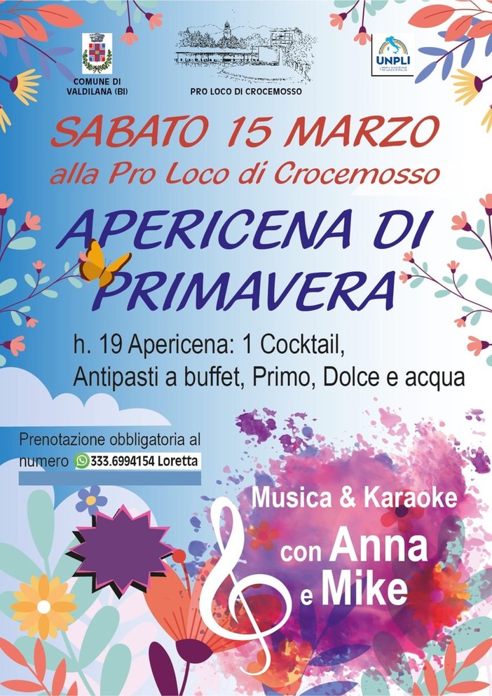 La locandina dell'evento