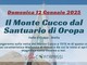 Il Monte Cucco dal Santuario di Oropa, l'escursione a gennaio.