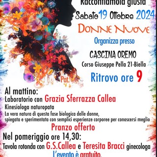 Menopausa: “Raccontiamola giusta”, a Cascina Oremo l’incontro gratuito.