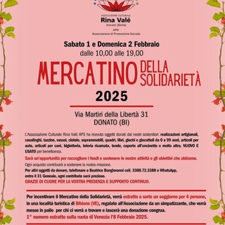 Donato: torna il Mercatino della Solidarietà il 1° e 2 febbraio.